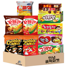 [安寧小巷市場]人氣餅乾禮盒 26號_玉米脆角(香脆口感)+玉米脆角(烤玉米口味)+玉米脆角(烤肉口味)+玉米脆角(微辣甜)+, 1組, 安寧谷木市場人氣零食禮盒26號