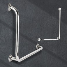 장애인손잡이 L형900 화장실장애인손잡이 노인 양변기, 1