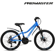 프로마스터 22인치 MTB 자전거 엑스씨2.1D 시마노21단 디스크브레이크, 1개, 148cm, 엑스씨2.1D 22인치 블루+화이트 미조립