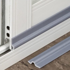 窗戶外風擋風條滑動窗戶密封門縫貼 白色 20米, 1組