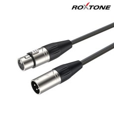 록스톤 XLR 케이블 5M 고급형 마이크선 연결선 케논
