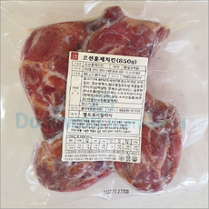 오뗄 오션 훈제치킨(5입) 850g, 1입