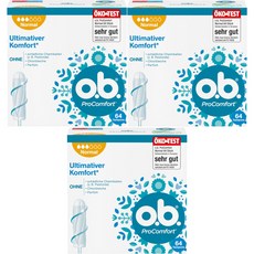 오비탐폰 o.b. ProComfort 노말 64ea x 3, 3개, 64개입