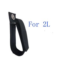 스쿠버 다이빙 산소 밴드 실린더 나사가 2L 있는 병용 1L 소형 스트랩 탱크, [03] Black