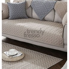 소파커버 퀼팅 순면 누빔 천갈이 3인용 4인용 두툼한 소파패드