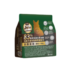 UDOG 全齡犬糧 田園遨遊 雞肉 羊肉 2KG 全齡犬雙效營養配方, 2KG NET, 1個, 雞肉+羊肉