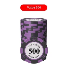 카지노 엔터테인먼트 특별 칩 토큰 텍사스 홀덤 포커 게임 클레이 칩 동전 크라운기어 패턴 40x3.3mm 20 개, 05 20Pcs Crown 500