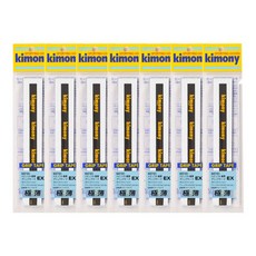 키모니 하이소프트 EX 슬림 오버그립 7P KGT101, 화이트, 7개