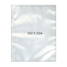 이글바인더 A5 6공 포카 바인더 앨범 포토카드 콜렉트북 인생네컷 양면 포켓 포카 속지 10매, 1단 10매