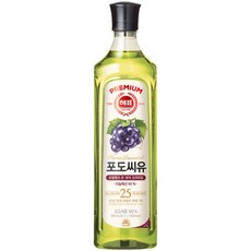 해표 포도씨유, 3개, 900ml