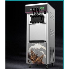 아이스크림 제조기 간식제조기 젤라또 만들기 아이스크림기계, 1. 데스크탑 단일 헤드 원터치 해동+원터치