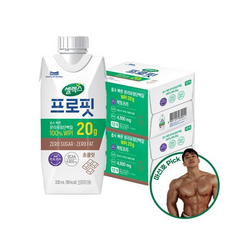 본사직영 프로핏 웨이프로틴 드링크 초콜릿 ( ), 330ml, 2박스