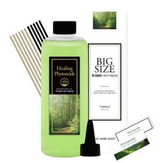 더허브샵 특대용량 디퓨저 리필오일, 피톤치드, 1L, 1개