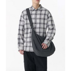 무신사 스탠다드 MUSINSA ANDARD 크링클 페들러 백 그레이