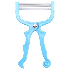 핸드헬드 얼굴 제모 스레딩 뷰티 에필레이터 도구, 색상 랜덤, 1개