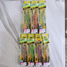 DUEL EZ-Q CAST 天龍蝦木蝦 3.5號-2.5號 網路最低價 日本有腳天龍蝦 有響珠 軟絲花枝砲管, 1個