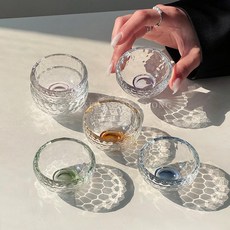 도자기 사케잔 고량주잔 예쁜 술잔세트 일본식, 2. 앰버 30ml