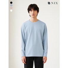 닉스 NIX 유니) 소매 트임 워싱 긴팔 티셔츠(FNQSCTR711P)