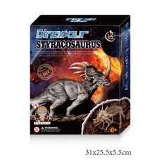 黑白寶貝 豪華禮盒版-恐龍化石挖掘組 科學, 1個, 戟龍