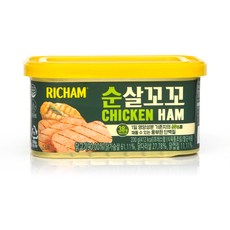 동원 리챔 순살꼬꼬 200g x1캔 / 닭가슴살햄