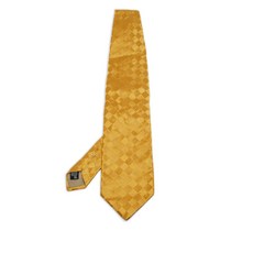 조르지오 아르마니 중고 체크 패턴 실크 넥타이