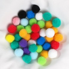파츠 꾸미기 장식 - 폼폼이 폼폼방울 15mm 20개입
