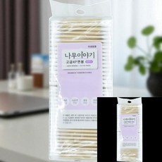 일회용 우드 순면 면봉 400개입 이미용소품 페이스소품 뷰티소품 일회용면봉