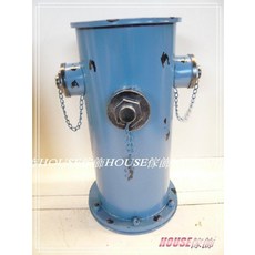 ︵House傢飾︵美式復古工業風消防栓造型傘桶-藍色附集水盤【限量新款傘架】, 1個, 藍色