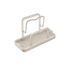 【cobbe 卡貝】廚房置物架 - 砧板/鍋鏟/菜板收納, 1個, J09LT011D白檯面鍋蓋架-單桿單層, 白