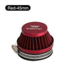 ZSDTRP 범용 기화기 60MM KUNI 48MM OKO 필터 55MM 스쿠터 용 오토바이 KEIHI 에어 KOSO, 45mm d, 1개
