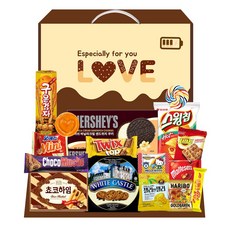 화이트데이 초콜릿 사탕 선물 과자세트 종합간식선물세트, 600g, 1세트