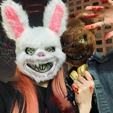할로윈가면 할로윈 분장 토끼 가면 마스크, 2개