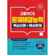 2025 고졸 NCS 문제해결능력 핵심이론+예상문제:일반계 · 특성화고 · 마이스터고, 시스컴