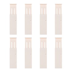 DOUBLE DOUBLE 抽屜收納分隔板, 單色, 8入