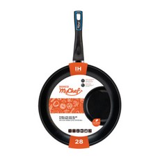 도루코 후라이팬 퓨어라이트 애쉬블루 IH 논스틱 코팅 인덕션 소형 프라이팬 28cm