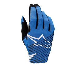 Alpinestars Radar Pro MX/오프로드 장갑 브라이트 레드 스몰 184696, 블루