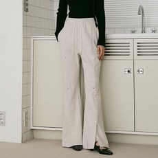 BLUE LABEL 징 장식 슬림 부츠컷 팬츠 ER2OPT05-T 735221
