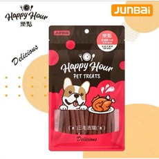 Happy Hour樂點 犬用零食 全齡犬零食 老犬 幼犬 軟的好好咬, 1個, 晶健軟雞肉條/牛肉風味, 晶健軟雞肉條/牛肉風味, 100g