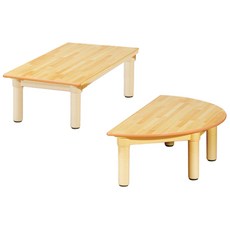 [동화오피스] 삼성교구 낱개 고무무늬 안전책상 29cm / 유치원 어린이집 책상, 사각