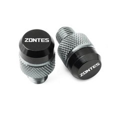 Zontes 존테스 G1125 ZT125 150D 310R 310X 350D 350E 350M 368G 368K 703T 703RR 오토바이 미러 수정 나사 홀 플러그, 4)Titanium