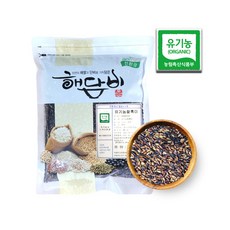 국내산 유기농찰흑미 500g (2025년산), 1개
