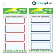 만무리 일반견출지 201 34mm 스티커디자인 사무용스티커, 적색