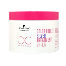 Schwarzkopf 施華蔻 BC晶燦鎖色pH4.5銀亮髮膜 染後護色修護, 1個, 500ml