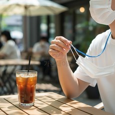 가온데이즈 후크형 마스크 목걸이줄 초등마스크줄