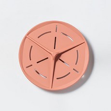 유일코리아 국산 실리콘 찜판 15cm, 1개, 코랄핑크