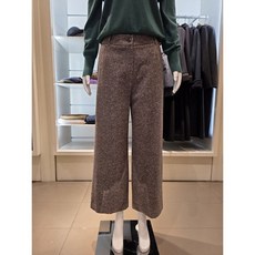 비꼴리끄 홈스펀 뒷밴딩 세미 와이드 팬츠 B44WS1040897_s 656397