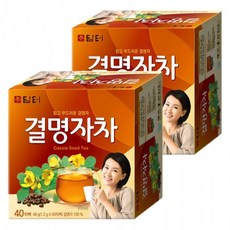 담터 결명자차 80T (40Tx2개)/당일발송/무료배송, 1.2g, 2박스