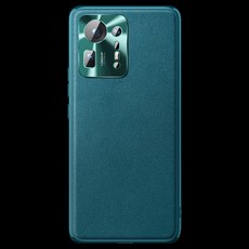 適用於小米mix4手機殼mi MIX4素皮保護套全包防摔軟边保護套皮紋