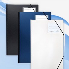 더가 A4 X밴드화일 a4파일케이스, 크림