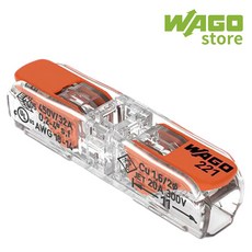 와고커넥터 전선연결단자 직결형 모든전선용 221-2411, 5개